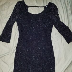 3 for $10 (on all items $10 or less in closet) Open Back Sparkly Dress. Size M